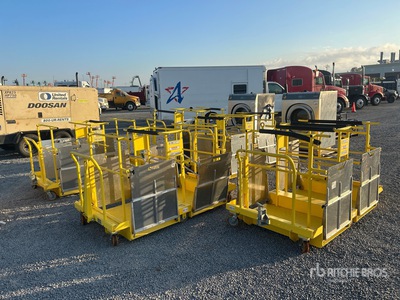 Quantity of (5) K-Tec 1200 Lb Cart