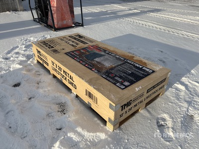 TMG MSL1220 12 ft x 20 ft Metal Viehheim (Unused)