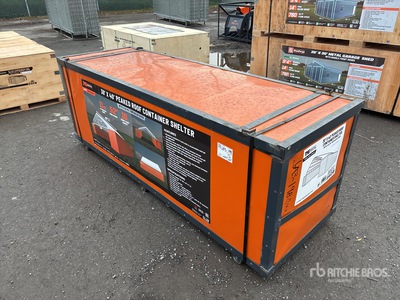 TMG ST3042C 30 ft x 40 ft Peak Container Shelter (Unused)