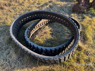 Quantity of (2) Skid Steer Tracks - Fits Cat 259D