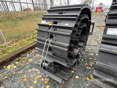 KM1402/50/700 40-47 ton 50 link 8.5 in pitch, 28 in Double Grouser Track Group Assembled - Fits Cat, Hitachi, John Deere, Tigercat