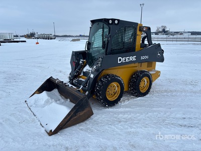 2020 John Deere 320G Two-Speed Skid Steer Loader