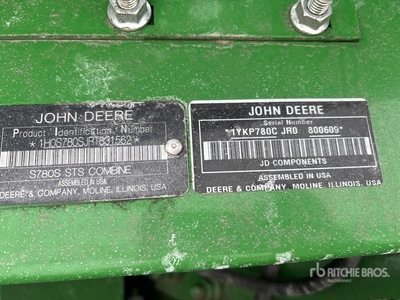 2024 John Deere S780 Cosechadora