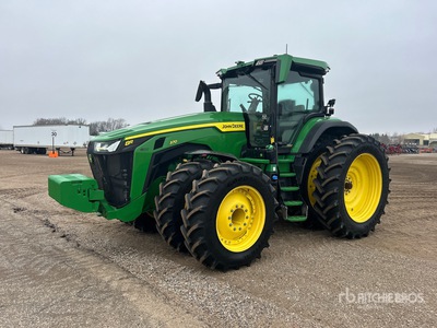 2022 John Deere 8R 370 جرار ذو دفع رباعي