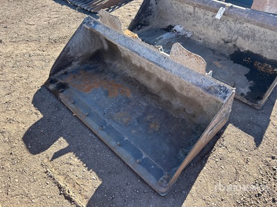 Cat 62 in Skid Steer Bucket