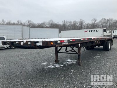2006 Fontaine FTW-5-8048SLW 48 ft T/A Flatbed Trailer