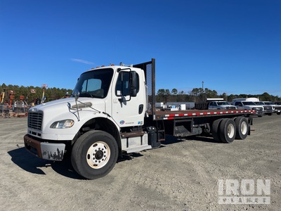 2013 (unverified) Freightliner M2 106 6x4 Flatbed Truck
