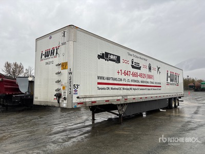2022 Utility 4000D-X 53 ft T/A Van Trailer