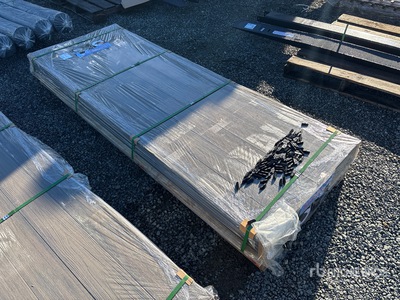 Quantity of (30) Waterproof Outdoor Composite Plank Suelo (Unused)