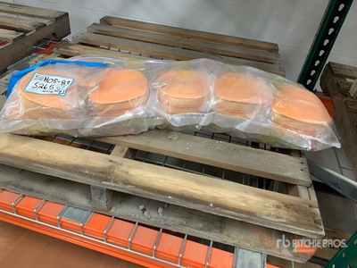 Quantity of (10) Yellow Heavy Duty Ratchet Strap