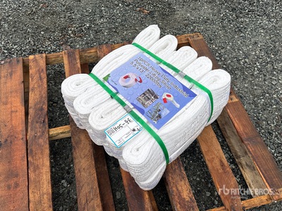 Quantity of (10) Heavy Duty Industrial Polyester Lifting Strap Divers Autres (Unused)