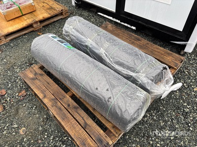 Quantity of (2) Woven Landscape Fabric (Unused)