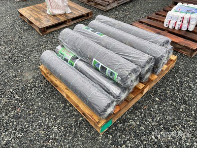 Quantity of (10) Woven Landscape Fabric (Unused)