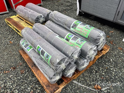 Quantity of (10) Woven Landscape Fabric (Unused)