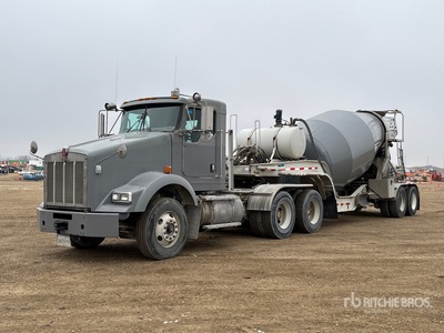 2009 Kenworth T800 6x4 Camion malaxeur
