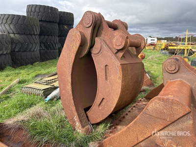 Q/C Baggergreifer - Fits Cat 345