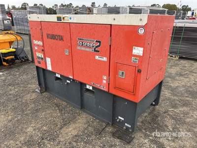 Kubota SQ3300B-AU-B 30 kVA Skid-Mounted Groupe électrogène