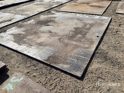 11 ft x 10 ft (1 in Thick) Stahlplatten