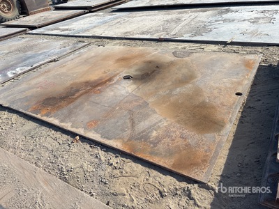 11 ft x 8 ft (1 in Thick) Stahlplatten