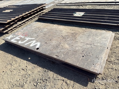 Quantity of (4) 4 ft x 8 ft (1 in Thick) Stahlplatten
