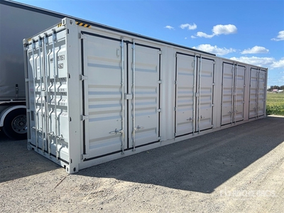 40 ft High Cube Multi-Door Storage Container