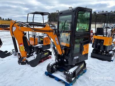 2025 VICSEC 13C-Y Mini Excavator (Unused)