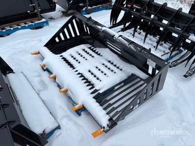 2025 GIYI RB66 66 in Rock Godet pour Skid Steer (Unused)