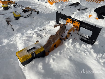 2025 GIYI GY-D680 56 in Skid Steer Post Driver (Unused)