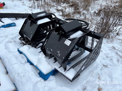 2025 GIYI GY-HWG72C 72 in Skeleton スキッドステア用グラップル (Unused)