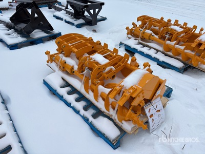 Quantity of (8) 2025 GIYI Excavator Attachments - Fits Cat 301 (Unused)