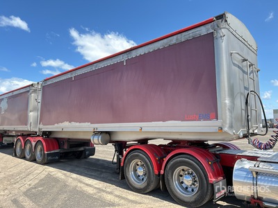 2006 Lusty EMS End Dump Trailer