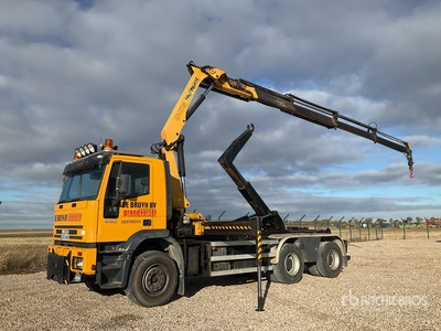 2001 Iveco 380EH 6x4 with Crane Rollback Truck