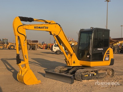 2022 Komatsu PC58-8 Mini Excavator