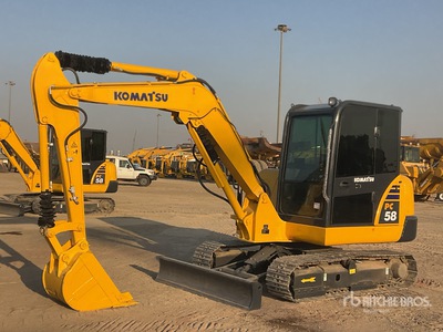 2022 Komatsu PC58-8 Mini Excavator