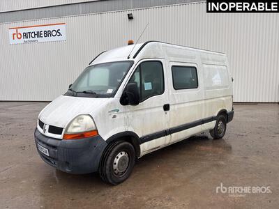 2006 Renault Master dCi 100 Vehicule Utilitiare Cargo Van (Inoperable)