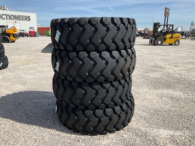 Quantity of (4) 2025 Alwaysrun 20.5-25 E3/L3, TL Tyres (Unused)
