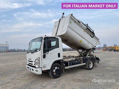 2016 Isuzu NPR 75 4x2 Autocarro per rifiuti
