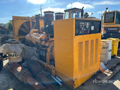 1995 Leroy Somer A50S4 1000 kVA Skid-Mounted Generador
