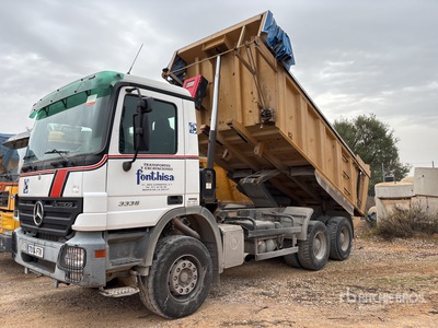 2007 Mercedes Benz Actros 3336K 6x4 T/A Dump Truck