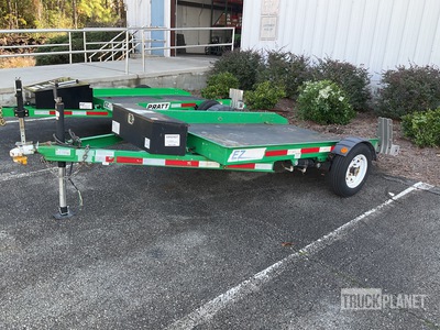 2017 EZ RAMP EZ865 8 ft S/A Ground Load Trailer