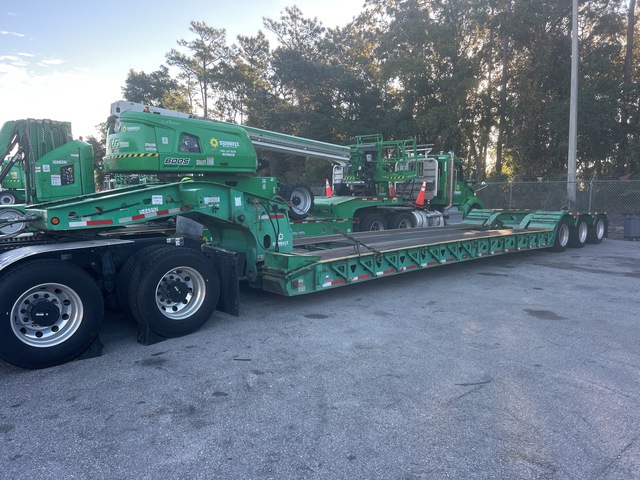 2013 Trail King TK102HDG 40 ft Tri/A Lowboy Trailer