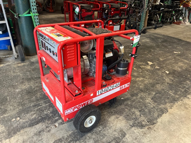 2021 Multiquip GA-9.7HEA 9.7 kW Portable Generator Set 2021 Multiquip GA-9.7HEA 9.7 kW Portable Generator Set