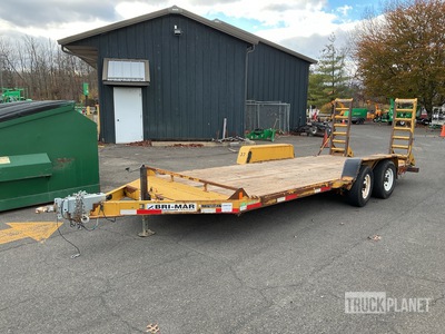 2017 Bri-Mar EH18-10-S 18 ft T/A Equipment Trailer