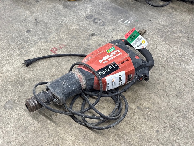 2021 Hilti TE 1000-AVR Electric Demolition Breaker