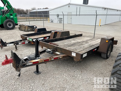 2013 Towmaster 5 DT 12 ft S/A Tilt Deck Trailer