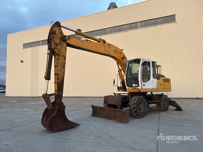 2010 Liebherr A904C-Litronic Pelle Sur Pneus Wheel Excavator