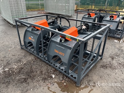 TMG GB72 72 in Skeleton Skid Steer Grapple Bucket (Unused)