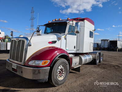 2013 Peterbilt 386 6x4 T/A Sleeper Truck Tractor