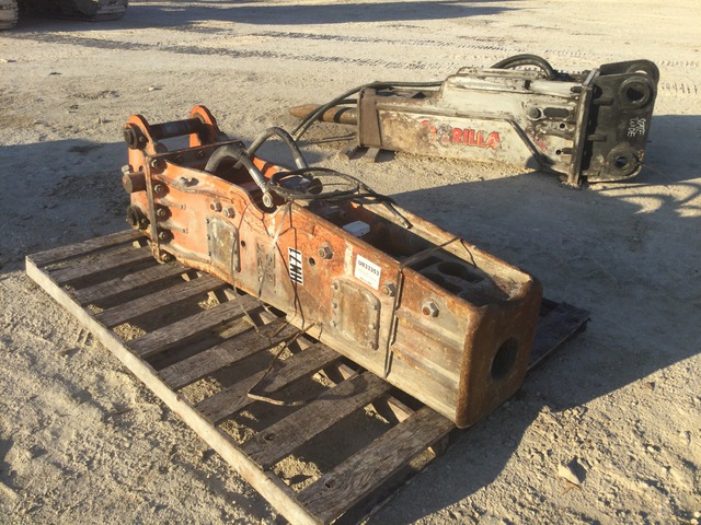 NPK GH-9 Hydraulic Breaker - Fits 300 series excavators