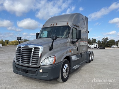 2017 Freightliner Cascadia 125 6x4 T/A Sleeper Truck Tractor